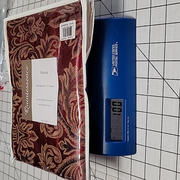 Quintessence Valance 1 Panel 40" x 25" Renaissance #2 of 7 - Picture 6 of 11